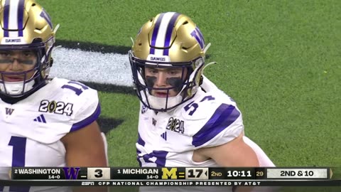 Washington vs Michigan - CFP National Championship 2024 FULL GAME