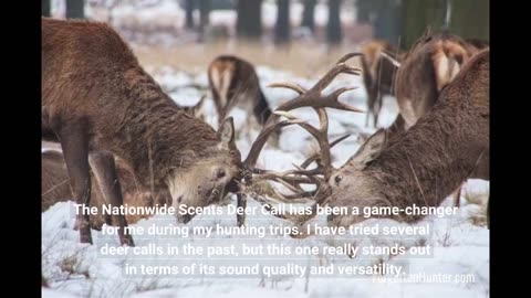 Customer Reviews: Nationwide Scents Deer Call for Hunting - Buck Calls for Whitetail Deer - Mus...