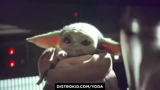 Baby Yoda Rocking Out