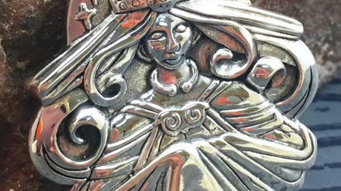 Brigid Ashwood: Celtic Queen of Heaven Pendant