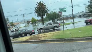 DO NOT DRIVE IN STANDING WATER