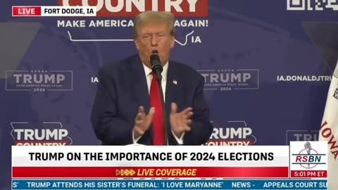 President Trump LIVE: Iowa-Best Moments- I'm Going To Prevent World War 3, Tax on China 300%