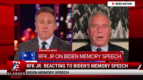 RFK Jr. Reacting To Biden's Memory Speech