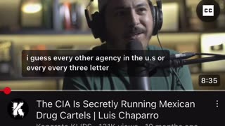 Cia fbi banks dod run the cartels? Big surprise