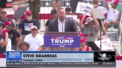 Steve Grammas Law enforcement NEEDS President Trump!