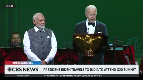 Baiden Travel To India For G20 Summit CBS News