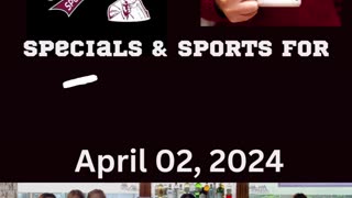T-Backs Sports Bar and Grill Sports Schedule and free beer/soda for Tuesday April 02, 2024