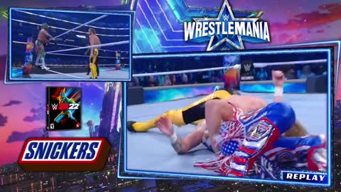 FULL MATCH — Rey Mysterio & Dominik Mysterio vs. Logan Paul & The Miz: WrestleMania 38