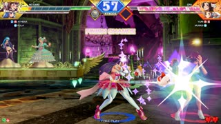 SNK Heroines : Tag Team Frenzy - Gameplay (Teknoparrot)