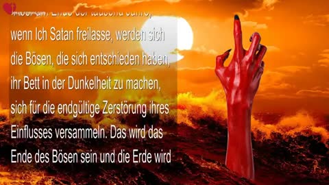 Der Zorn des Vaters, die Reinigung der Erde & Dämonen-Alien Enthüllung ❤️ Liebesbrief von Jesus