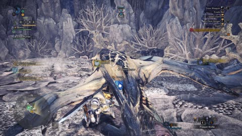 Monster Hunter World Battling Legiana