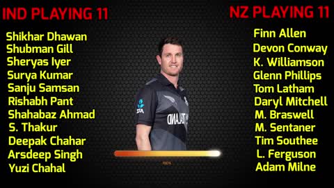 India Tour Of New Zealand 1st ODI Match 2022 _ India vs New Zealand Odi Playing 11 _ Ind vs Nz ODI