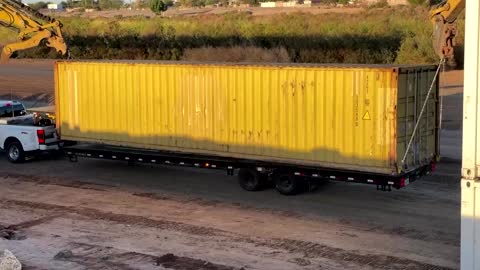 Arizona container wall removed amid federal lawsuit