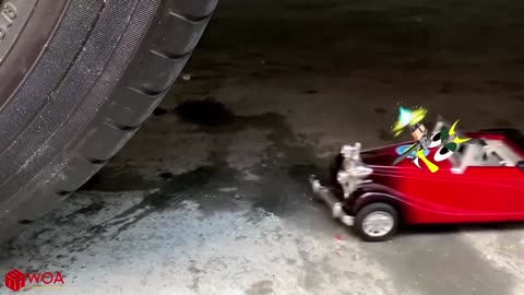 Experiment Car vs Hulk, Watermelon, Coca-Cola / Crushing Crunchy & Soft Things by Car