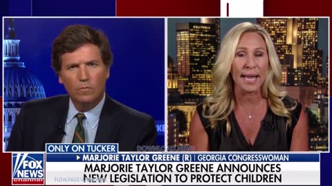 Tucker Carlson & Marjorie Taylor Greene: Gender Affirming Care Is The Sexual Mutilation Of Children - 8/18/22