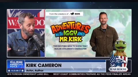 Kirk Cameron: God gives us our GIFTS and TALENTS .. NOT George Soros