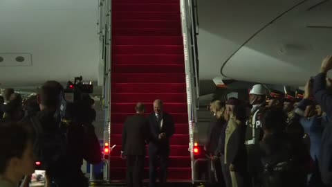 Germany's Chancellor Scholz lands in Bali for the G20 leaders' summit