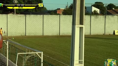 Com gol de Hernane Brocador, Brasiliense vence o Operário fora de casa