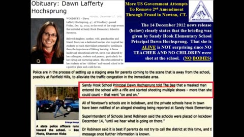 'Dawn Hochsprung ALIVE: She Was NOT Shot at Sandy Hook Elementary School' - 2013