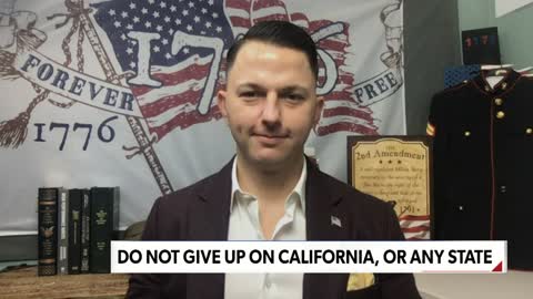 Do Not Give Up on California, or any other state. Dr. Cordie Williams with Seb Gorka