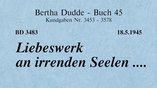 BD 3483 - LIEBESWERK AN IRRENDEN SEELEN ....