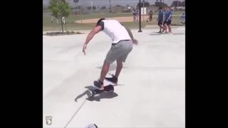 hover board fail