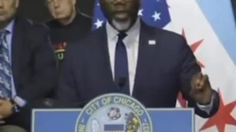 Brandon Johnson blames right-wing extremists of whom there are none in Chicago