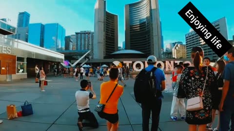 Motivate life| Downtown Toronto|Beautiful videos| Canada 4k
