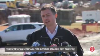 Mayor Pete Comes Up With SAD Excuse for Not Visiting East Palestine Sooner