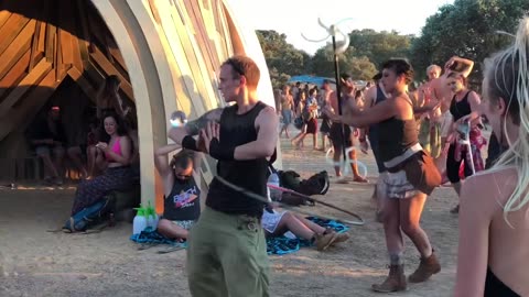 Boom Festival 2018 EMOK Opening Dance temple