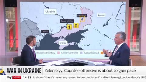 Ukraine War- Counteroffensive 'about to gain pace'