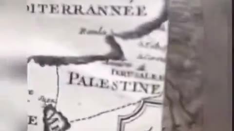 1722 map of Palestine