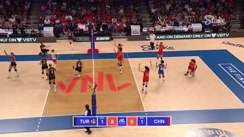 CHN vs. TUR - Highlights Final | Women's VNL 2023