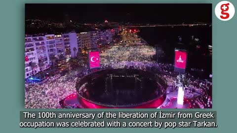 TurKEY-bits: Izmir celebrated the 100th anniversary of the liberation with Tarkan concert