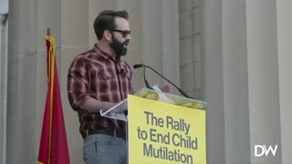 Matt Walsh SLAMS protestors at the Rally to End Child Mutilation.