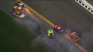 Massive Daytona 500 Crash