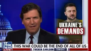 Tucker Carlson to Zelensky: 'We have critical economic needs too, buddy.'