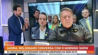 JP News: Mathias faz perguntas insossas a Bolsonaro, Fontenelle tenta descontrair.