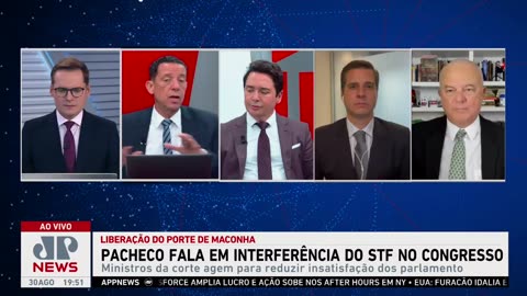 Pacheco fala em interferência do STF no Congresso