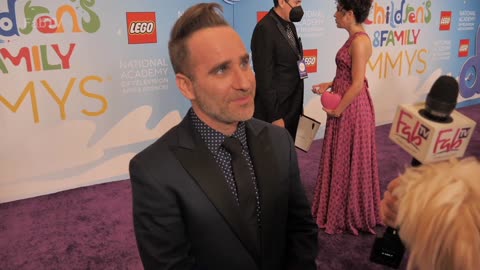 Ben Giroux arrives at the Childrens & Family Emmys Red Carpet