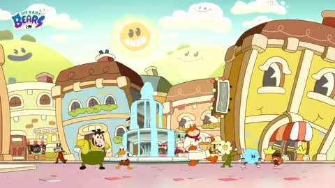 Happy Bouncy Fun Town! We Baby Bears Cartoon Network