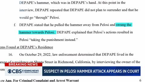 Suspect in Paul Pelosi attack pleads not guilty