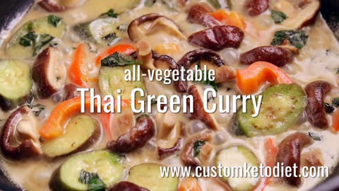 All Vegetable Thai Green Curry