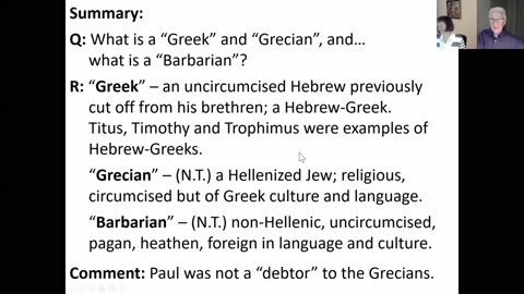 What Is a "Greek", a "Grecian", and a "Barbarian"?