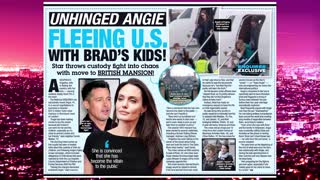 Angelina Jolie Flees The Country With Brad Pitt's Kids? Extra Hot T with COCO PERU!