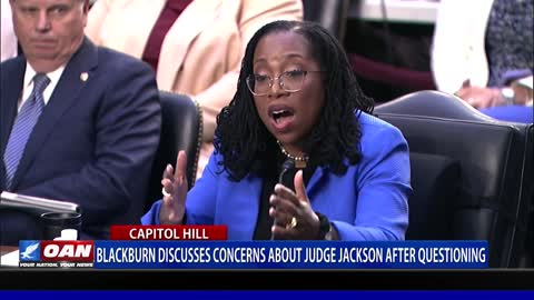 Sen. Blackburn discusses concerns about Judge Jackson after questioning