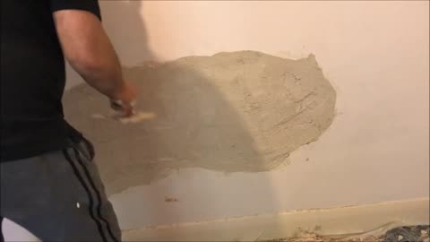 Large Hole in Lath and Plaster - wall repair