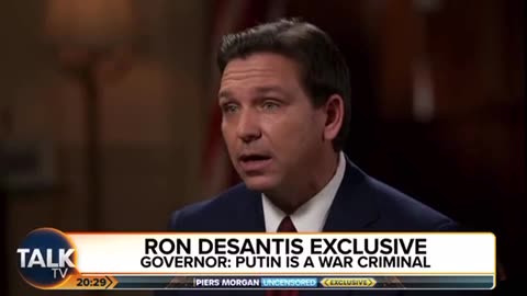 Ron DeSantis’ interview with Piers Morgan