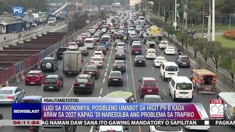 Lugi sa ekonomiya, posibleng umabot sa higit P9-B kada araw sa 2027