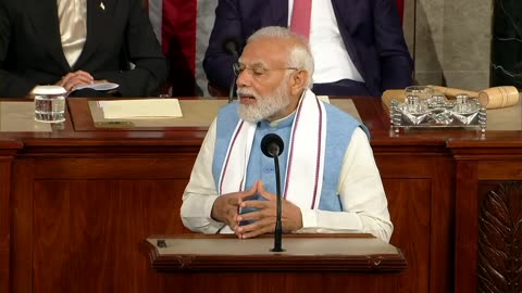 PM Modi speech in US Parliament 2023